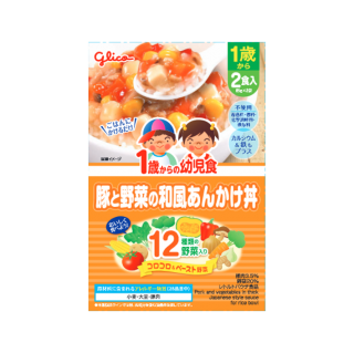 1歳からの幼児食＜豚と野菜の和風あんかけ丼＞　展開図
